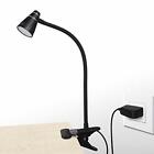 LED Clip Desk Lamp Headboard Light with Strong Clamp Bed Reading Light with 3000