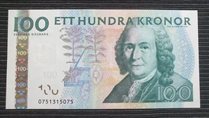 SWEDEN 100 Kronor 2010 P65c UNC Banknote - Picture 1 of 2