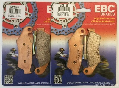 EBC Sintered RACE FRONT Brake Pads (2 Sets) Fits HONDA TRX450R (2004 to 2009) - Image 1 of 4