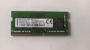 RAM 4GB SODIMM KINGSTON DDR4 PC4 2666 1RX16 NUOVE MA SENZA IMBALLO ORIGINALE - Imagen 1 de 2