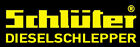 Schlüter Schlepper Aufkleber | 21-320 | selbstklebend, schwarz, gelber Druck 