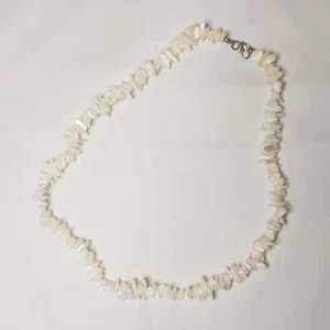 Seashell Necklace w/ Claw Clasp - 20 inches - JW005 - Picture 1 of 2