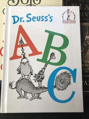 Dr. Seuss's ABC [Beginner Books, I Can Read It All By Myself] Hardcover GREAT - Image 1 of 2