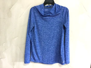BCG Womens Size S Activewear Workout Running Performance Top Hoodie Blue Gray - Picture 1 of 7