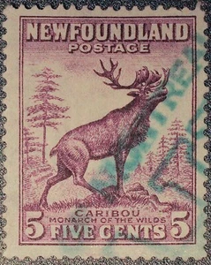 Kanada - Neufundland - KGV - 1932 - 5c Maroon - ULH - SG 213 - Bild 1 von 2