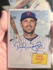 2023 Topps Archives David Wright Auto NY Mets 1957 Hit Stars 