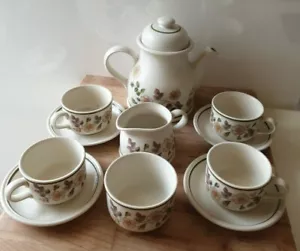 Marks & Spencer Autumn Leaves Tea Set 11 Piece  - Picture 1 of 6