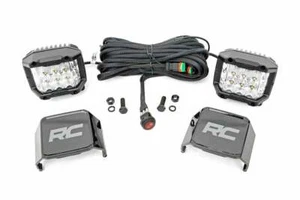 Rough Country 3-inch Wide Angle Osram LED Lights-Pair 70904 - Picture 1 of 5