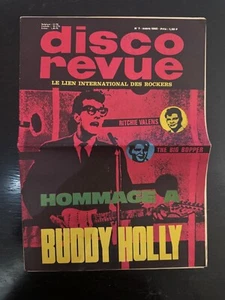 FRENCH MAGAZINE DISCO REVUE BUDDY HOLLY VINCE TAYLOR GENE VINCENT C BERRY03/1965 - Picture 1 of 6