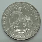 1968 Bolivia, 1 Peso Boliviano, Fao, Low Mintage, One Year Type Km# 191