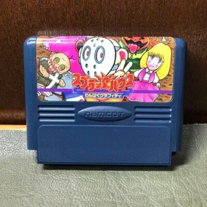 Namco Splatterhouse: Wanpaku Graffiti NES game software beat 'em up 1989 JP Used - Picture 1 of 11