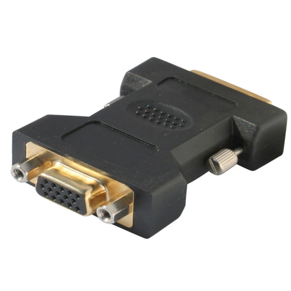 Adapter DVI-A 12+5 Stecker zu VGA Buchse Monitoradapter Digital zu Analog TFT PC - Bild 1 von 1