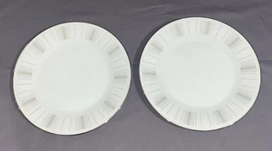 2 Noritake Japan *Isabella* Dinner Plates -Vintage Made in Japan-26.5cm Diameter - Picture 1 of 4