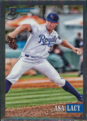 2021 Bowman Heritage Chrome #105 Asa Lacy Kansas City Royals - Image 1 of 2