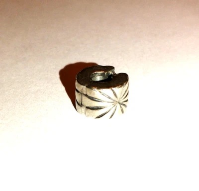 Pandora  Original  Moments Charm Clip Sonnenstrahlen Sunburst  Silber  925 - Bild 1 von 4
