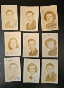 Neun alte 1,5x2 s/w High School Fotos 1953 - Bild 1 von 1
