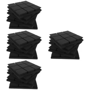 4 Pieces Schallisolierungspads Schallschutzwand Schalldichte Kabine Akustische - Bild 1 von 12