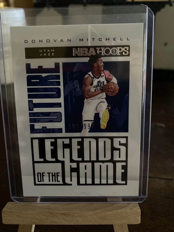 2020-21 Hoops Donovan Mitchell Future Legends Of The Game SP 168/999 - Image 1 of 2