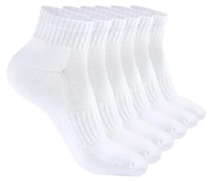 Womens Athletic Ankle Socks Cotton Thick Cushion Low Cut Running Sport Tab So... - Picture 1 of 6