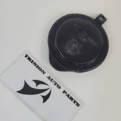 Toyota Camry 1992-1996 lavadora limpiaparabrisas líquido depósito tapa tapa cubierta negro OEM Foto 1 de 4