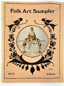 Folk Art Sampler Vol II 2 JoSonja Tole libro di pittura decorativa 1979 - Foto 1 di 12
