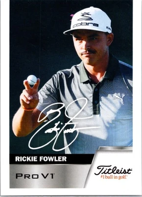 2017 Acushnet Titleist Pro V1x #NNO Rickie Fowler - Image 1 of 2