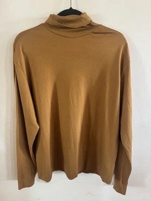 Camisa Murano Liquid Luxury Para Hombre L Color Dorado Cuello Alto Clásica Minimalista Foto 1 de 4