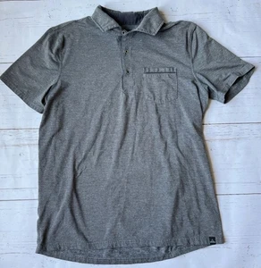 prAna Pacer Poloshirt Herren Größe Large grau anthrazit - Bild 1 von 5