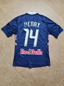 Adidas Soccer Shirt Jersey New York Red Bull USA #14 Henry 2012 -2014 Away - Picture 1 of 23