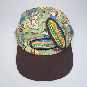 Nickelodeon Nick Box Wild Thornberrys All-Over Jungle Print Snap Back Hat NWT - Picture 1 of 14