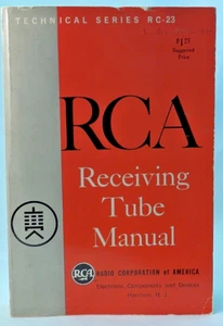 RCA Receiving Tube Manual Technical Series RC-23, Paperback, 1964, Radio Corp - Picture 1 of 6