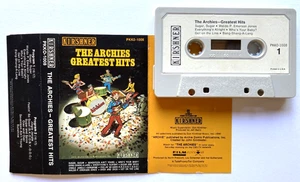 ORIGINAL ART COVER THE ARCHIES HITS PAPER LABEL 1970 KIRSHNER PKKO-1008 GUM POP - Picture 1 of 4