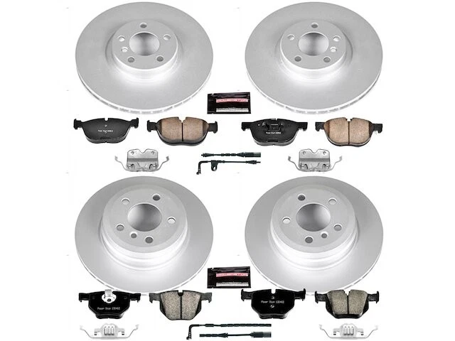 Kit de pastillas de freno y rotor delanteras y traseras 54TWVD64 para BMW X5 X6 2009 2010 Foto 1 de 1