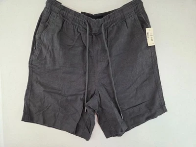 Pantalones Cortos Jogger Aero Para Hombre XS Azul Marino Azul Todo el Día Lino Nuevos con Etiquetas $46.95 Foto 1 de 3