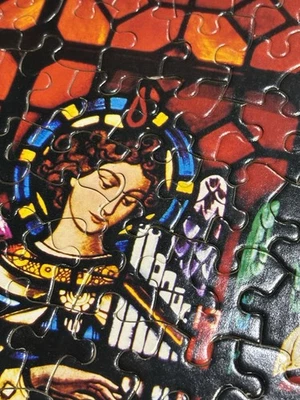 Vintage 1980’s Springbok Jigsaw Puzzle HEAVENLY GLASS 500 pcs - Image 1 of 4