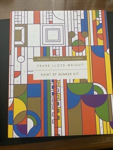 Frank Lloyd Wright Malen nach Zahlen Set Saguaro Formen Kaktus Blumen NEU - Bild 1 von 2