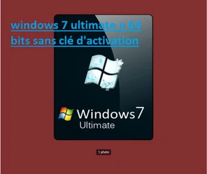 Clé USB d'installation depannage informatique - Zdjęcie 1 z 1