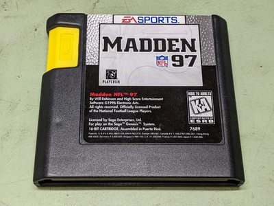 Madden 97 Sega Genesis Cartridge Only - Image 1 of 3
