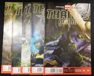 THANOS RISING 1-5 MARVEL COMIC SET COMPLETE AARON BIANCHI SVORCINA 2013 VF/NM - Picture 1 of 1