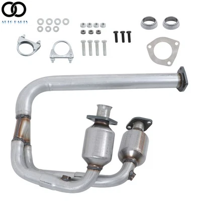 Convertidor catalítico delantero ajuste directo para Jeep Wrangler 2000-2003 4,0 L L6 20367 Foto 1 de 4