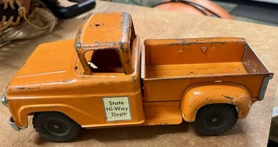 Vintage 1958 Tonka State Hi-Way Dept Pickup Truck All Original - Image 1 of 4