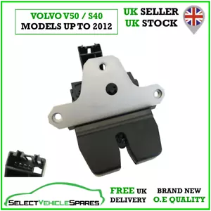 NEW VOLVO S40 SALOON TAILGATE BOOT LID LOCK CATCH MECHANISM 31335047 2008-2012 - Picture 1 of 5