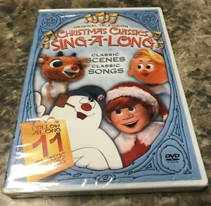 Christmas Classics Sing-Along DVD NEW NIP Frosty Santa Claus is Coming Rudolph - Picture 1 of 1