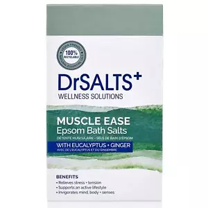 Dr Salts+ Muscle Therapy Bath Pure Mineral Salts with Eucalyptus+Ginger Pack 2kg - Picture 1 of 4