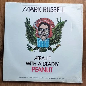 LP - Mark Russell - Assault With A Deadly Peanut - SEALED 1976 - mono - NM - Picture 1 of 6