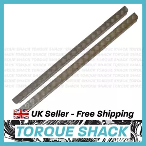 NEW - LAND ROVER DEFENDER 110 2MM UNCOATED CHEQUER PLATE SIDE SILLS - RAPTOR4x4 - Picture 1 of 7