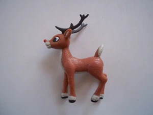 Young Adult RUDOLPH REINDEER Plastic Figure Misfit Toy Rudolph PLAYING MANTIS #2 - Picture 1 of 12