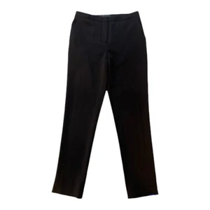 BCBG Max Azria Vestito Pantaloni Nero Donna 6 Elasticizzato Gamba Dritta $138 - Foto 1 di 5