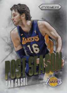 2013-14 Panini Prizm Post Season #3 Pau Gasol - NM-MT