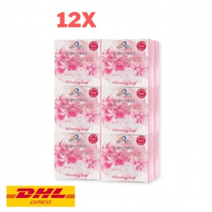 12x K. Brothers Gluta Collagen Whitening Soap Reduce Dark Spots Acne Bright 60g - Picture 1 of 6